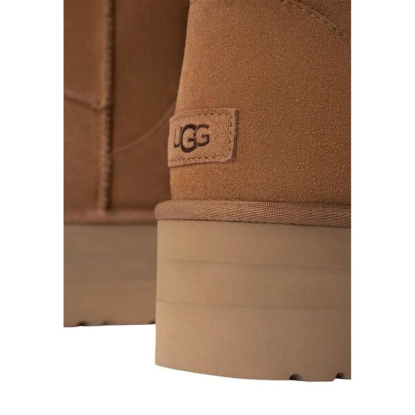 UGG Beige Suede Leather Boot - Image 4