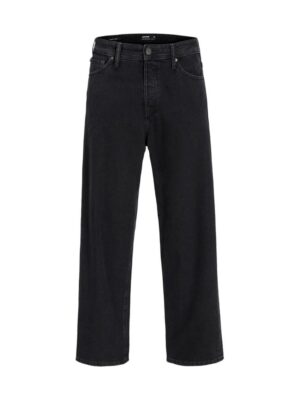 Jack Jones Black Cotton Jeans & Pant