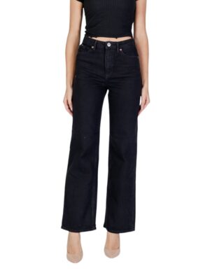 Vero Moda Black Cotton Jeans & Pant