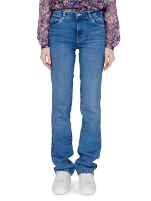 Guess Light Blue Organic Cotton Jeans & Pant