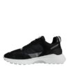 Versace Black Canvas Quad Fabric Medusa Low Top Sneaker Shoes - Image 5
