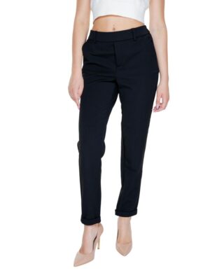Vero Moda Black Polyester Jeans & Pant