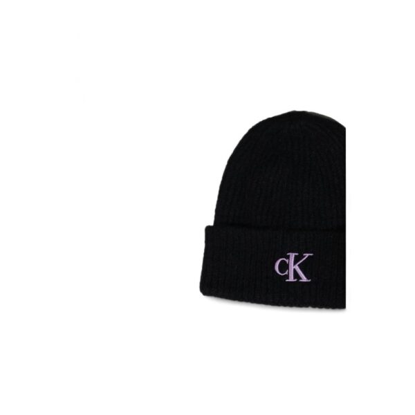 Calvin Klein Purple Acrylic Hat - Image 3