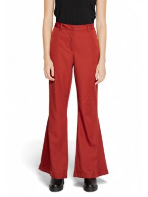 Vero Moda Red Polyester Jeans & Pant