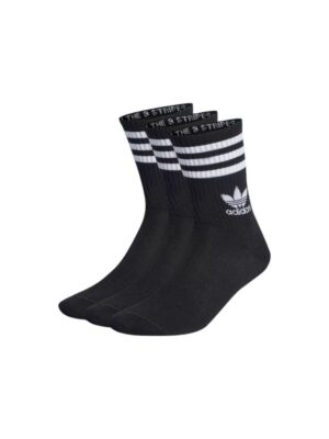 Adidas Black Cotton Sock