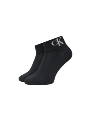 Calvin Klein Jeans Black Cotton Tights & Sock