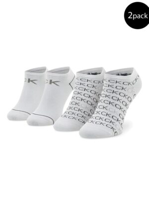 Calvin Klein White Cotton Tights & Sock