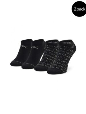 Calvin Klein Black Cotton Tights & Sock
