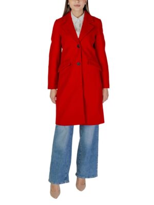 Vero Moda Red Polyester Jackets & Coat