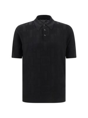 Dolce & Gabbana Silk Polo Shirt