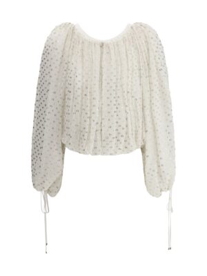 Chloé Off-Shoulder Shirt