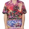 Dolce & Gabbana Multicolor Tropical Button Down Casual Shirt