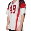 Dolce & Gabbana Multicolor Logo Jersey Cotton V-neck T-shirt - Image 3