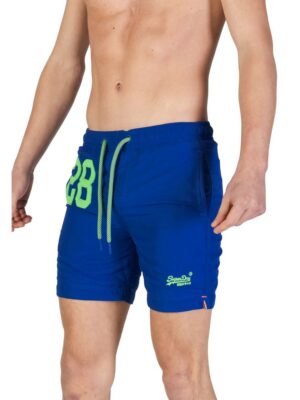 Superdry Blue Polyester Swimwear