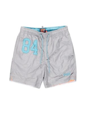Superdry Gray Polyester Swimwear