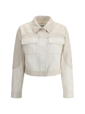 Fendi FF print Denim Gacket