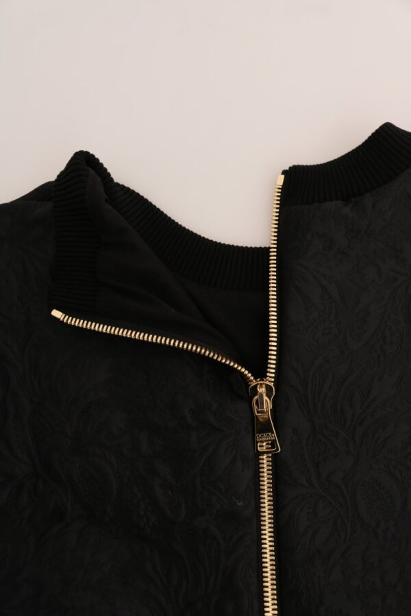 Dolce & Gabbana Enchanted Crystal Embellished Black Sweater - Image 8