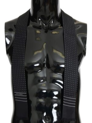 Dolce & Gabbana Elegant Silk Men's Tie Scarf Wrap