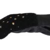 Dolce & Gabbana Studded Black Leather Gentleman's Gloves - Image 2