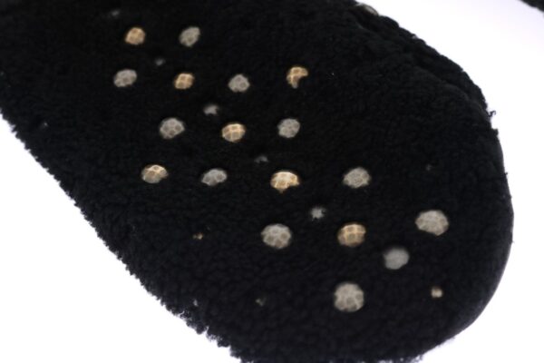 Dolce & Gabbana Studded Black Leather Gentleman's Gloves - Image 7