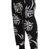 Dolce & Gabbana Elegant Tree Print Ankle Trousers - Image 2