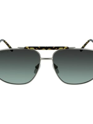 Lacoste Gray Metal Sunglasses