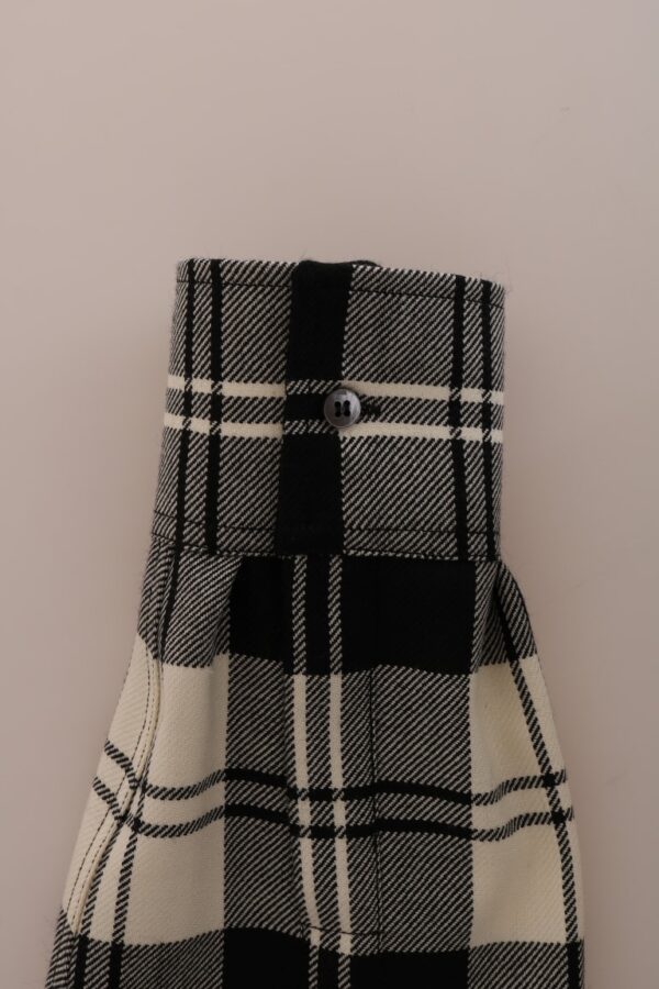 Dolce & Gabbana Enchanted Sequin Checkered Wool Shirt - Image 6