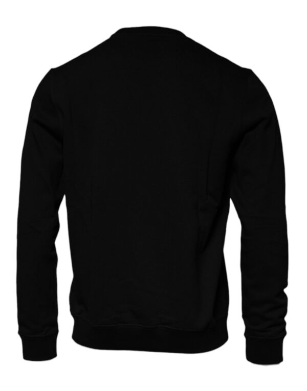 Versace Black Medusa Fleece Men Crew Neck Sweatshirt Sweater - Image 5