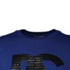 Dolce & Gabbana Blue Logo Print Cotton Men Crew Neck T-shirt - Image 3