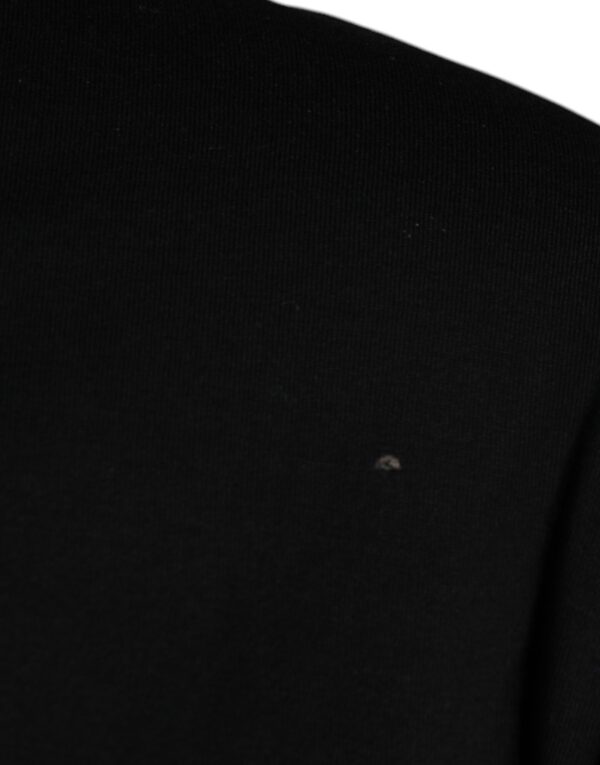 Dolce & Gabbana Black Crew Neck Short Sleeve T-shirt - Image 4