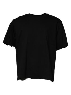 Dolce & Gabbana Black Crew Neck Short Sleeve T-shirt