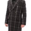 Dolce & Gabbana Sicilia Checkered Wool Blend Coat - Image 4