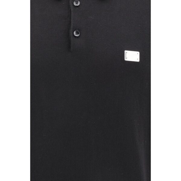 Dolce & Gabbana Logoed Polo Shirt - Image 3