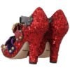 Dolce & Gabbana Red Bellucci Alta Moda Embellished Pumps - Image 7