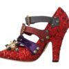Dolce & Gabbana Red Bellucci Alta Moda Embellished Pumps - Image 8