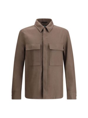 ZEGNA Linen Shirt Jacket