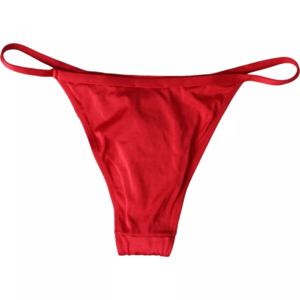 Dolce & Gabbana Red Nylon Stretch Beachwear Swimwear Bottom Bikini - Image 2