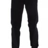 Dolce & Gabbana Black Gray Wool Casual Trousers Stripe Pants - Image 3