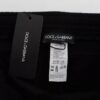 Dolce & Gabbana Black Gray Wool Casual Trousers Stripe Pants - Image 6