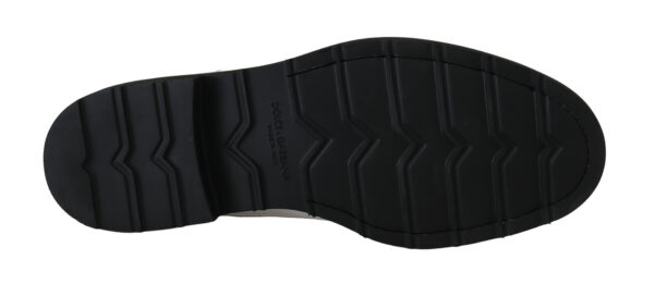 Dolce & Gabbana Elegant White Formal Leather Shoes - Image 7