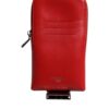 Dolce & Gabbana Red Leather Logo Zip Around Card Holder Wide Strap Wallet (Copy) - Image 2