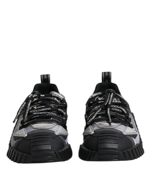 Dolce & Gabbana Multicolor Lace Up Low Top NS1 Sneakers Shoes - Image 2