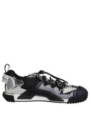 Dolce & Gabbana Multicolor Lace Up Low Top NS1 Sneakers Shoes