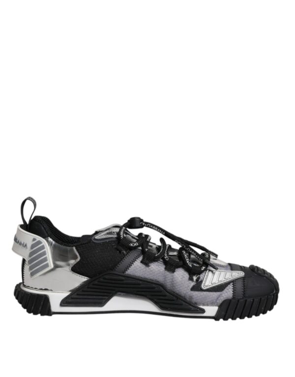 Dolce & Gabbana Multicolor Lace Up Low Top NS1 Sneakers Shoes - Image 5