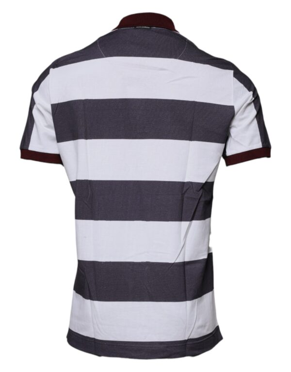 Dolce & Gabbana Multicolor Graphic Collared Polo T-shirt - Image 5