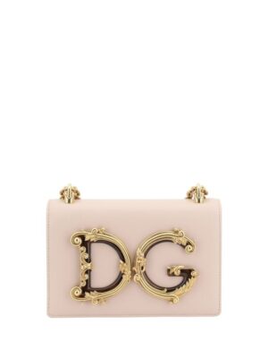 Dolce & Gabbana Maxi Logo Shoulder Bag