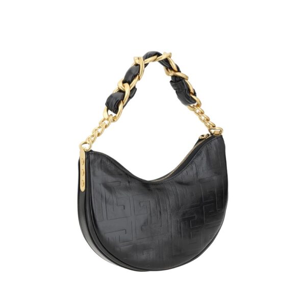 Balmain 1945 Soft Moon Shoulder Bag - Image 3