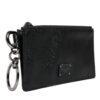 Dolce & Gabbana Black Calfskin Leather DG Logo Card Holder Wallet - Image 3