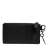 Dolce & Gabbana Black Calfskin Leather DG Logo Card Holder Wallet - Image 4