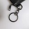 Dolce & Gabbana Black Calfskin Leather DG Logo Card Holder Wallet - Image 7